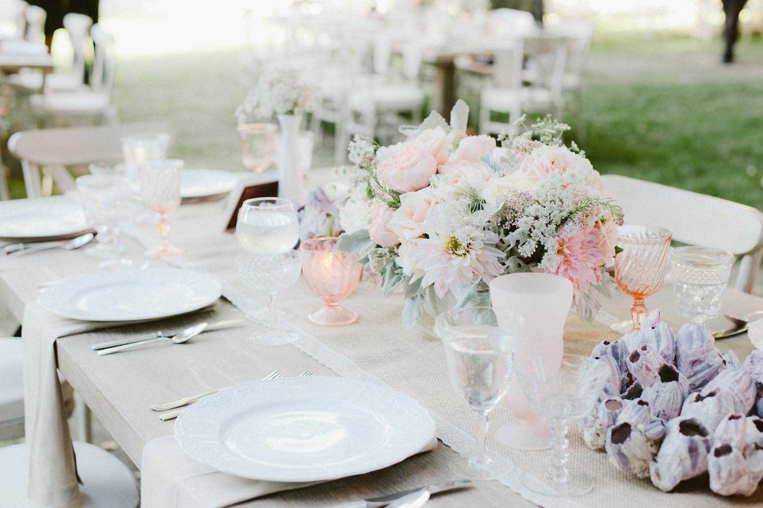 Wedding Reception Ideas Colorful Drinkware and Glassware Inside Weddings